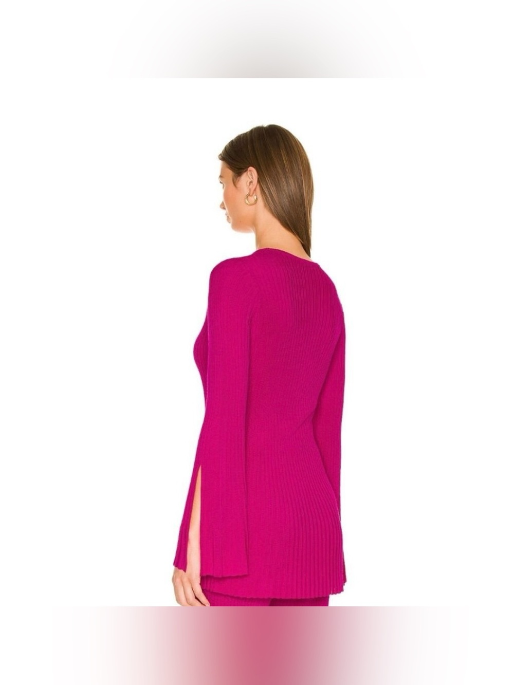Cult Gaia SET Kasia Top (S) & Dahlia Pants (xs) Bloom fuchsia / magenta - Picture 8 of 13